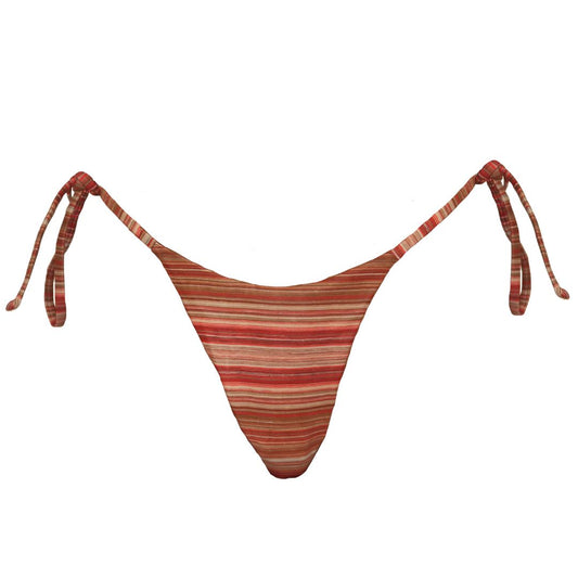 Spezia Bikini Bottom: Red Bando