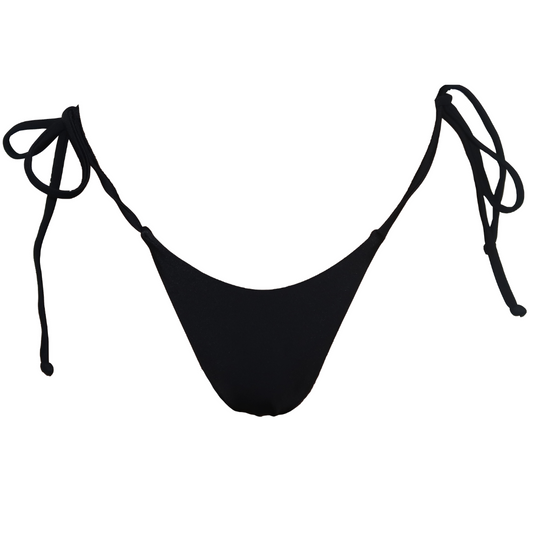 Spezia Bikini Bottoms: Black