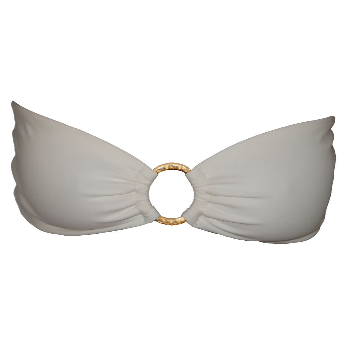 Calabria Bikini Top: Ivory